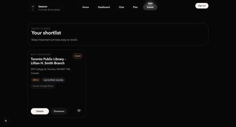 beacon – screenshot 4