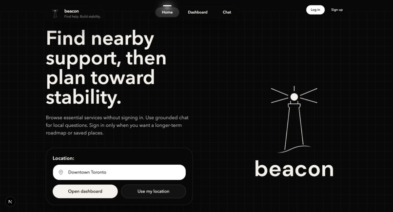 beacon – screenshot 1