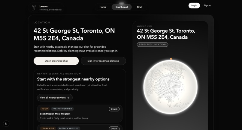 beacon – screenshot 2