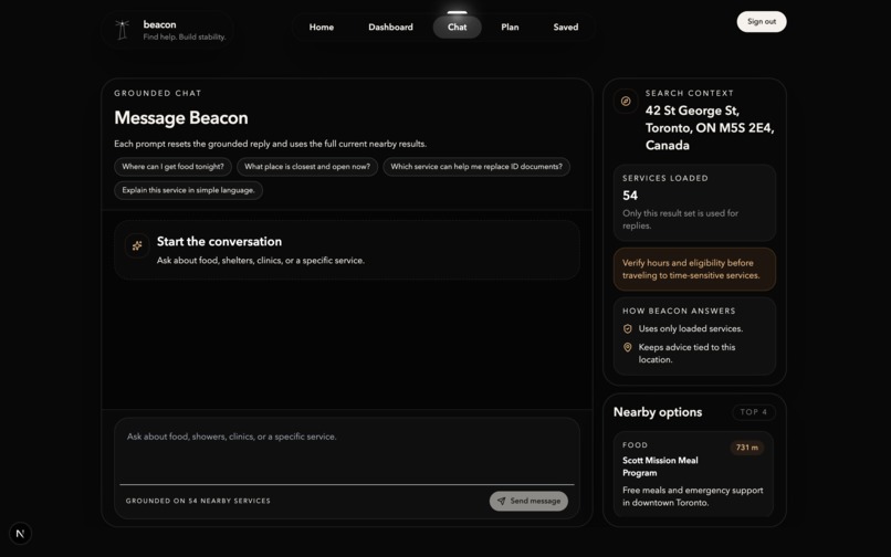 beacon – screenshot 3