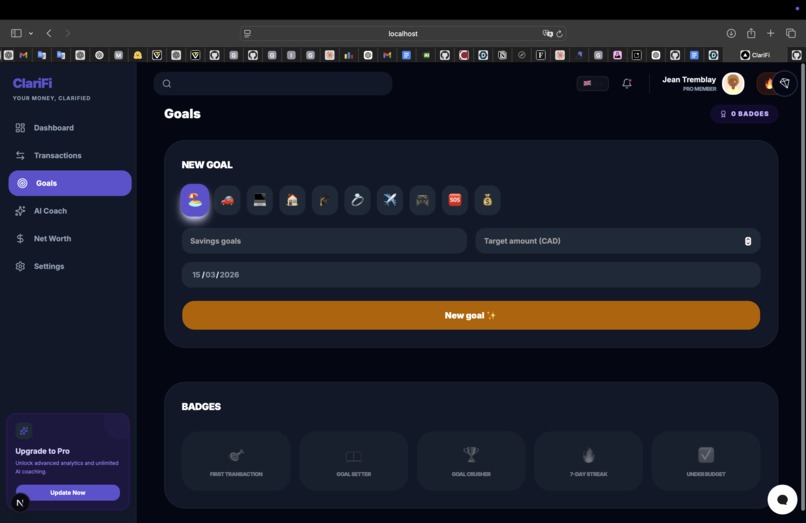 ClariFi – screenshot 5
