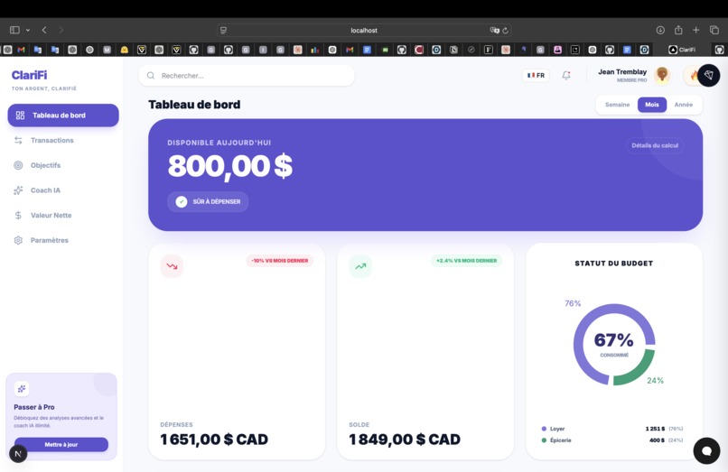 ClariFi – screenshot 7