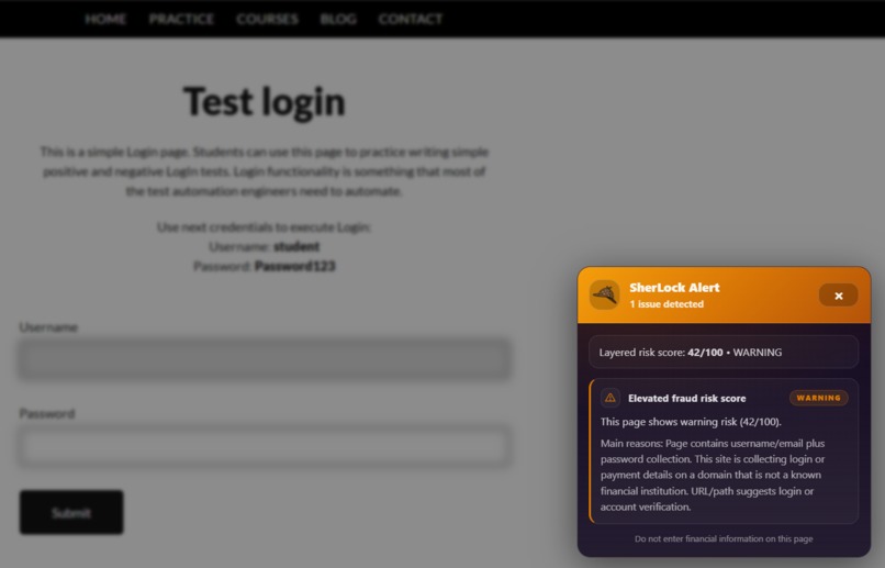 SherLock – screenshot 4