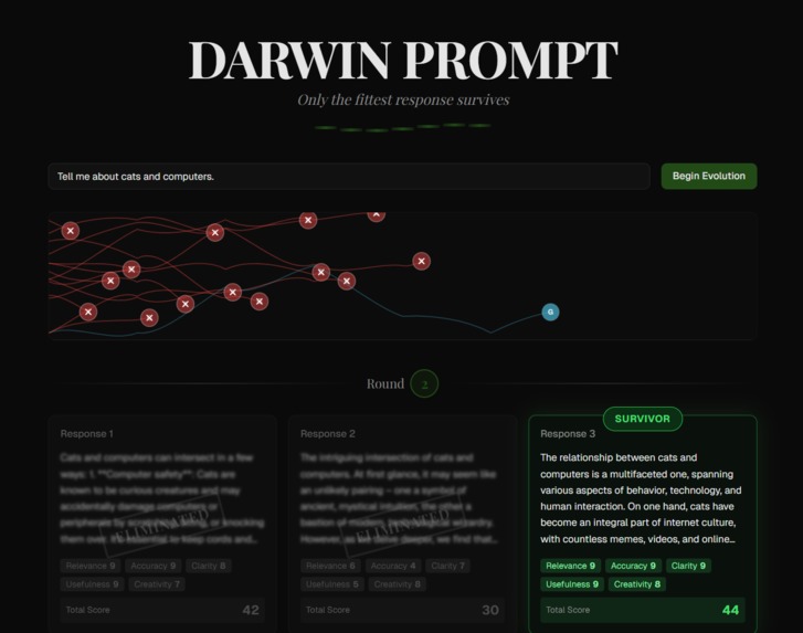 Darwin Prompt – screenshot 2