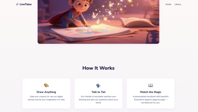 LiveTales – screenshot 2