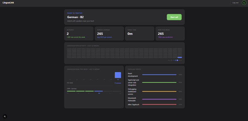 LinguaLink – screenshot 1