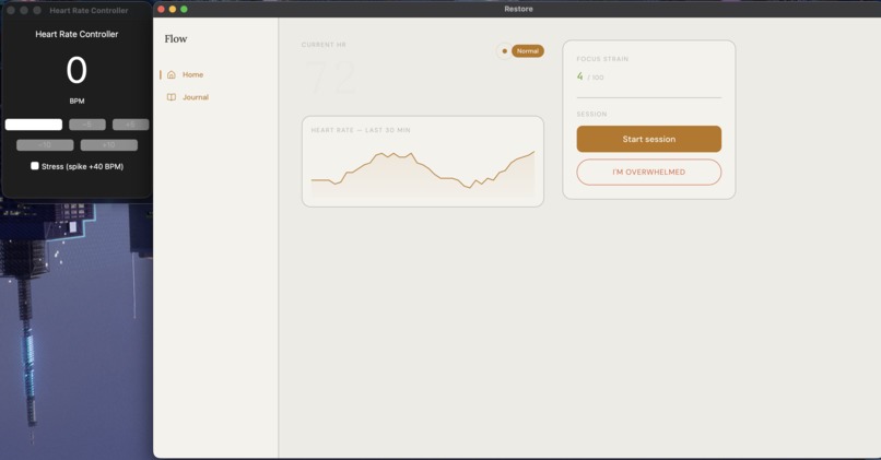 Restore – screenshot 1