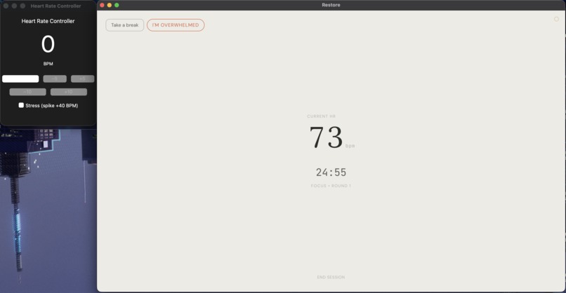 Restore – screenshot 2