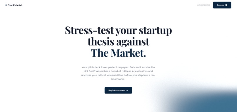 MockMarket – screenshot 1