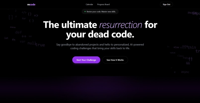 recode – screenshot 1
