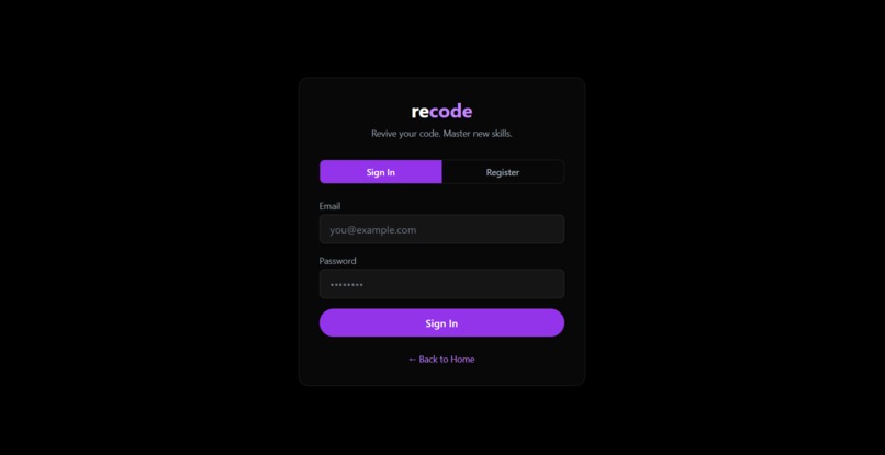 recode – screenshot 3