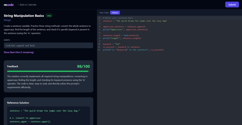 recode – screenshot 5