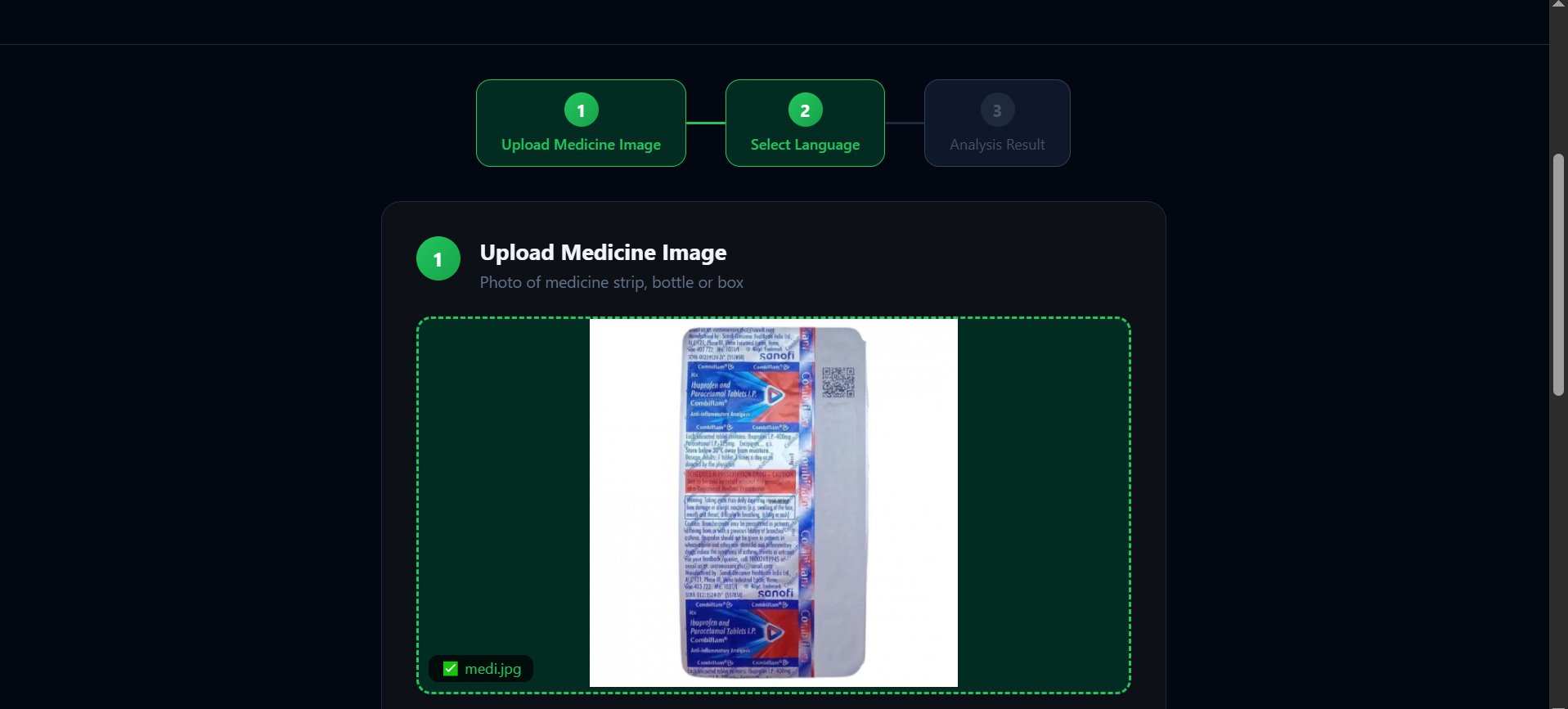 AI Powered Medicine Recognition and Safety Assistant | Devpost