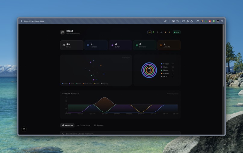 Recall – screenshot 4