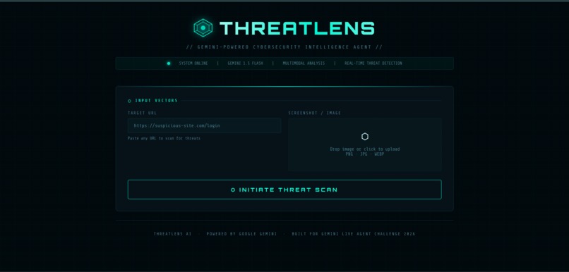 ThreatLens AI  – screenshot 1