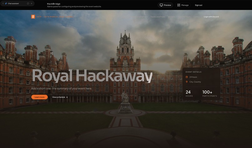 HackBridge – screenshot 1