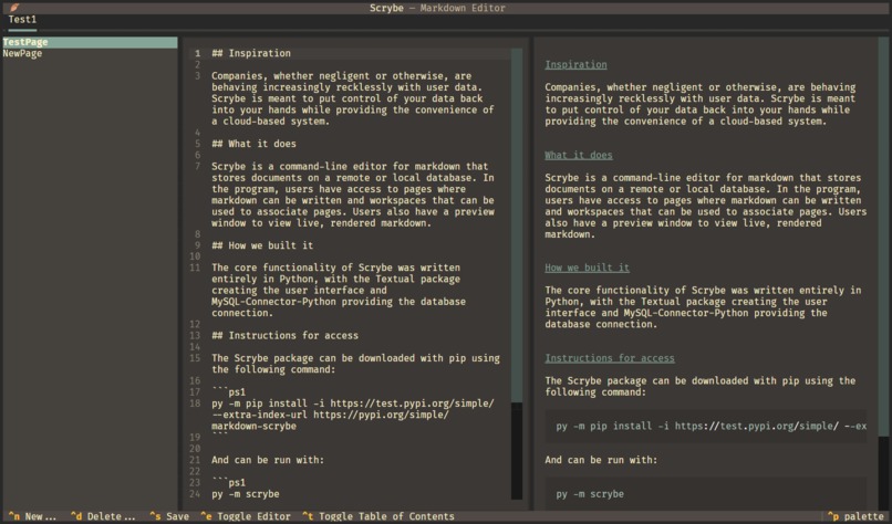 Scrybe – screenshot 1