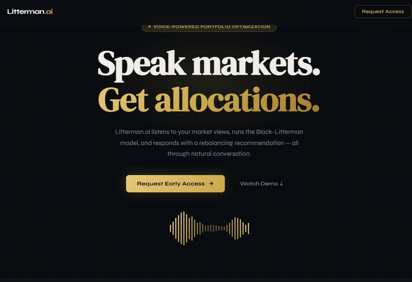 Litterman.ai – screenshot 4