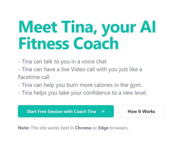 TinaCoach – screenshot 1