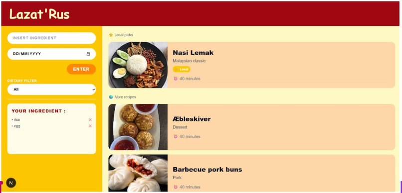 Lazat'Rus – screenshot 1