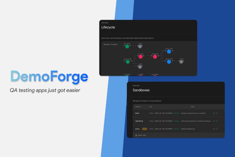 DemoForge – screenshot 1