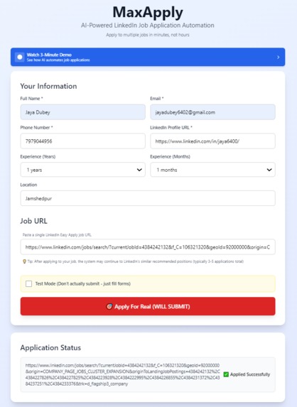 MaxApply – screenshot 5