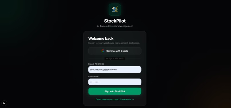 StockPilot – screenshot 1
