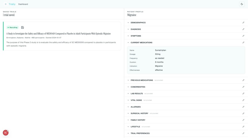Trially – screenshot 3