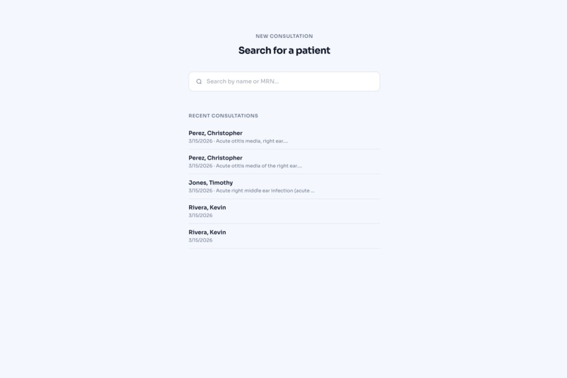 ClinicEar – screenshot 2