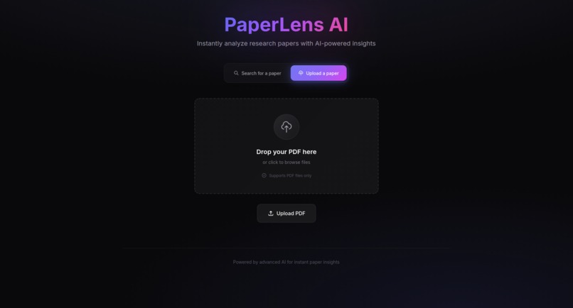 PaperLens AI – screenshot 2