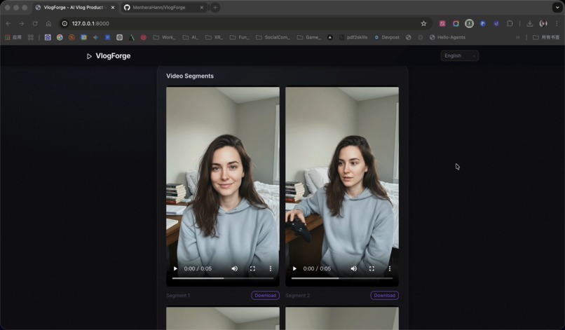 VlogForge – screenshot 3