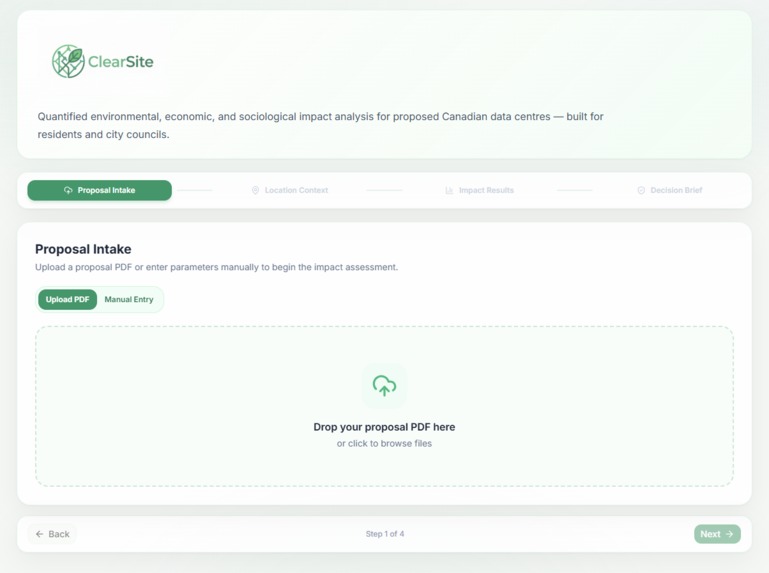ClearSite – screenshot 2