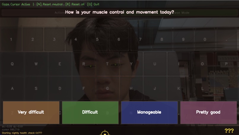 GazeKeys – screenshot 3