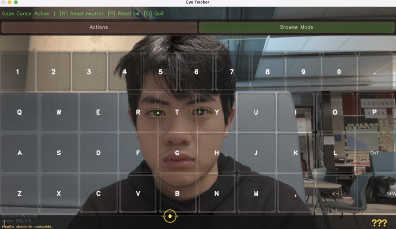 GazeKeys – screenshot 4