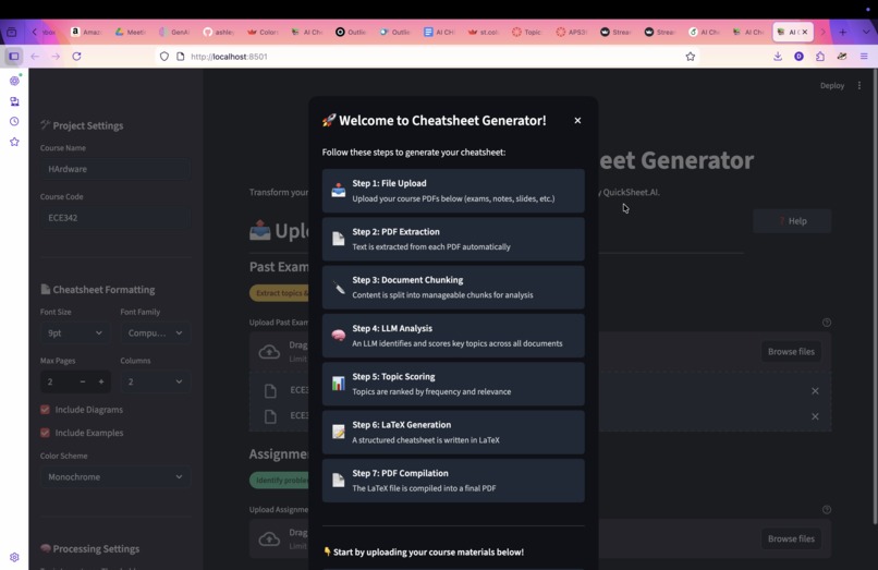 QuickSheet – screenshot 4