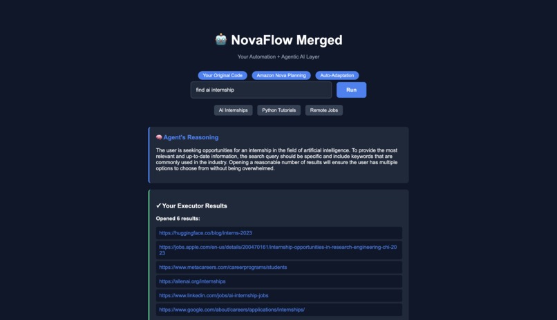 NovaFlow Merged  – screenshot 3