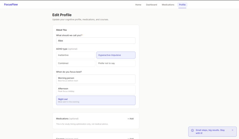 FocusFlow – screenshot 1