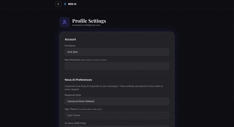Nova-ai – screenshot 3