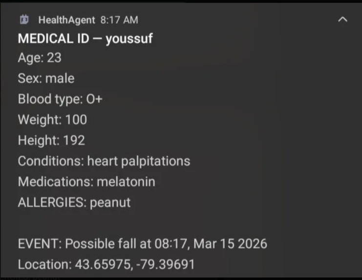 HealthWithU – screenshot 1