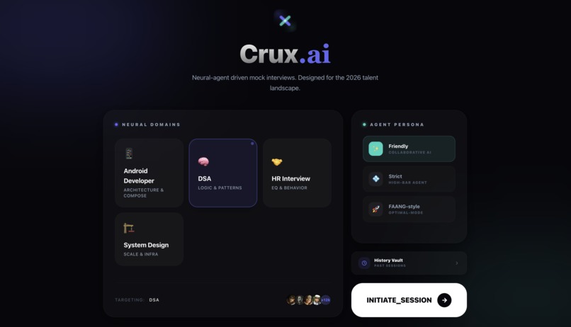 Crux.ai – screenshot 1