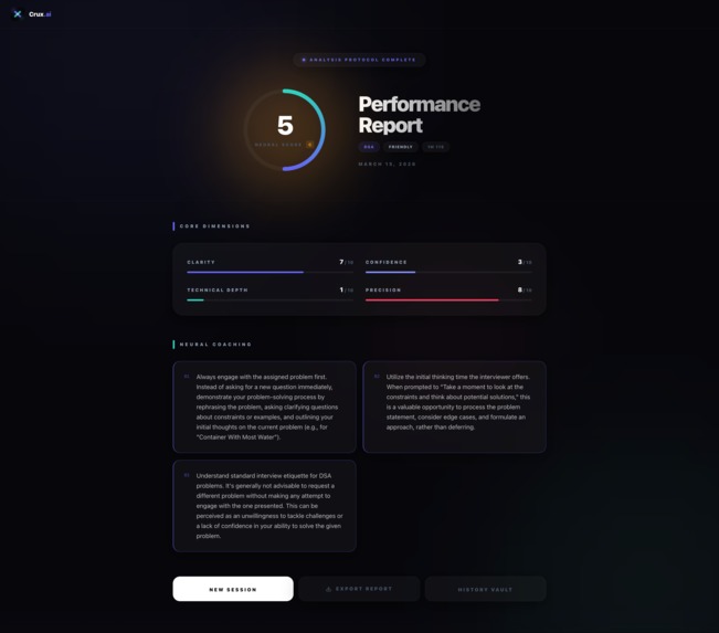 Crux.ai – screenshot 4