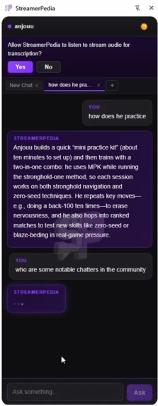 StreamerPedia – screenshot 3