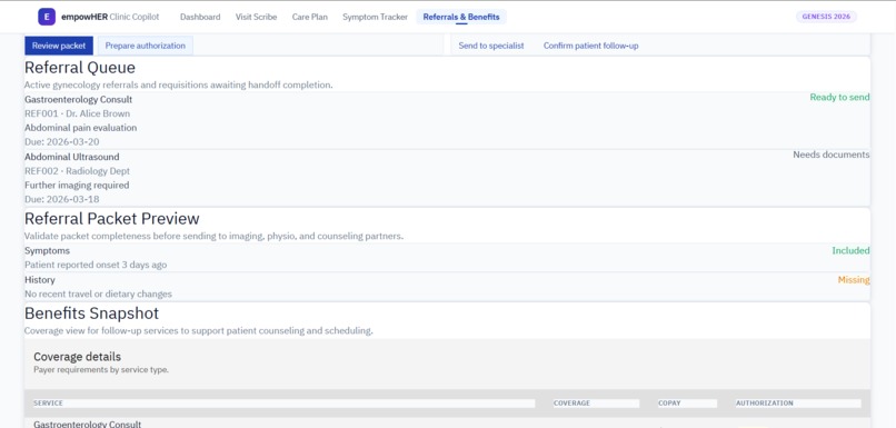 empowHER – screenshot 2