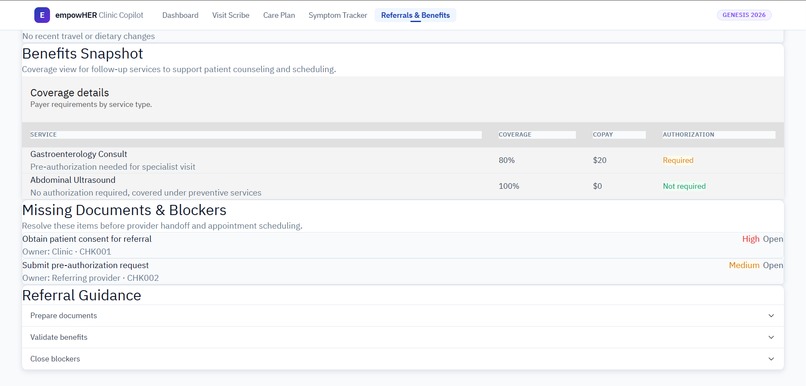 empowHER – screenshot 3