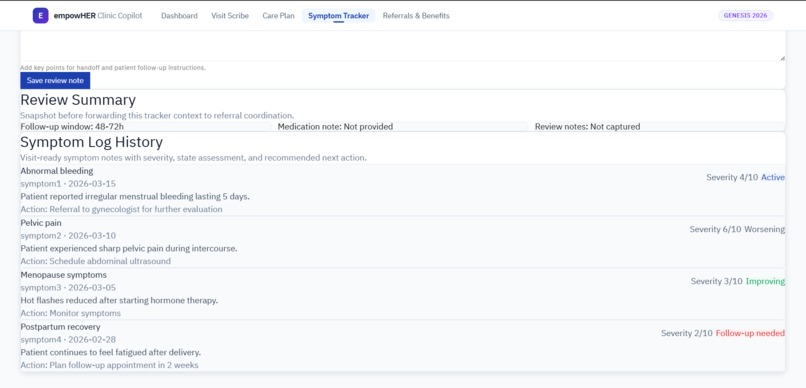 empowHER – screenshot 4