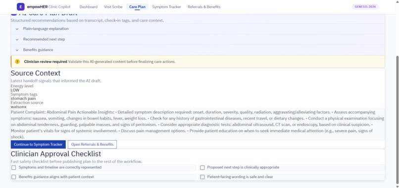 empowHER – screenshot 10