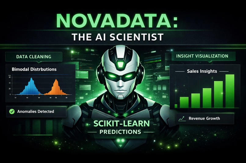 NovaData: Autonomous AI Data Scientist – screenshot 1