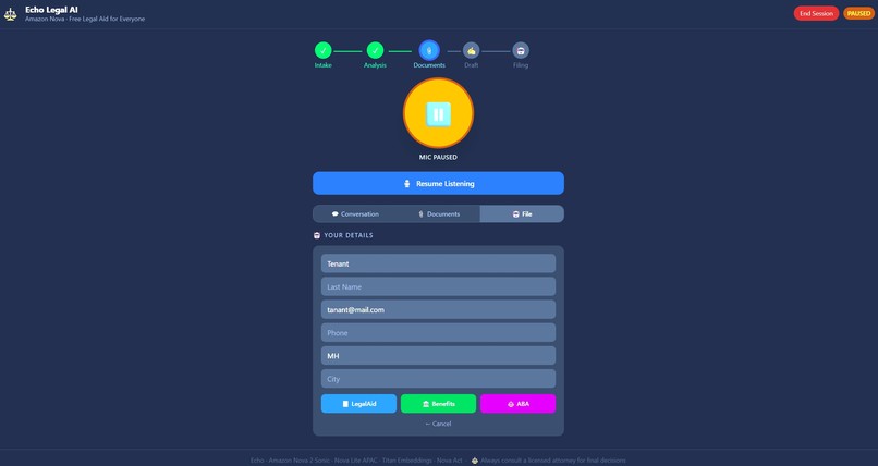 Echo Legal AI – screenshot 4