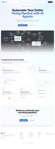 AARLP – AI-Agentic Recruitment Lifecycle Platform – screenshot 1