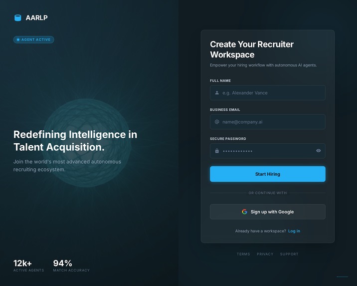 AARLP – AI-Agentic Recruitment Lifecycle Platform – screenshot 4